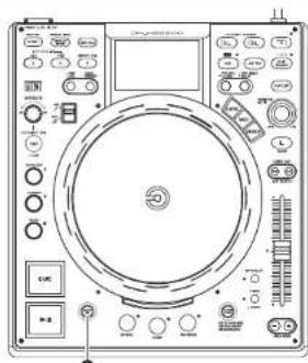 Denon DJ BU5501 - CD 选取时刻的操作 - 1