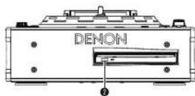 Denon DJ BU5501 - Bedienung, wenn "CD" ausgewählt wurde - 2