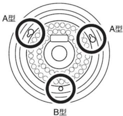 Javalo Elf Modern Collection JECF017D - A型の不ジ穴×2 - 3