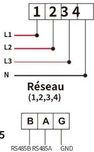 Deye SUN3KG06P3EUBM2P1 - Chaînes multiples et compteurs de connexion en parallèle - 2
