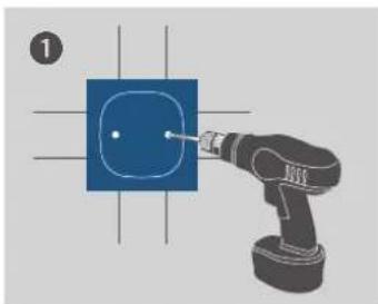 eufy eufyCam S3 Pro - Position & Drill Holes (for Concrete or Brick Wall) | Positionner et percer des trous (pour un mur en béton ou en brique) - 6