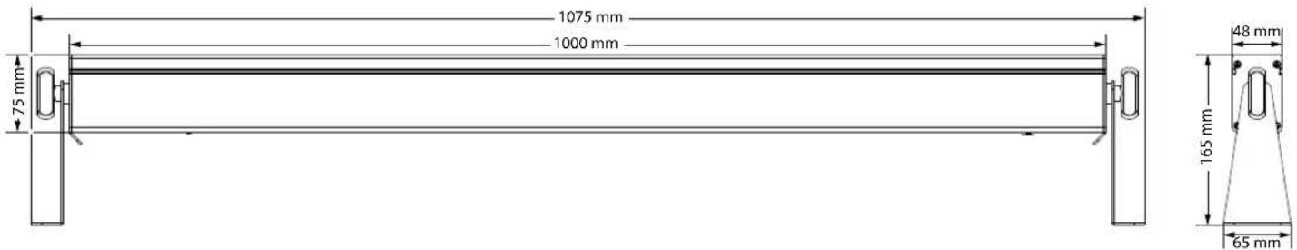 Stairville SonicPulse LED Bar 10 - Technical specifications - 1