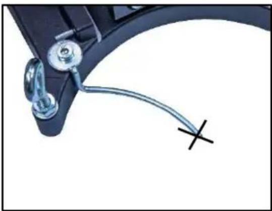 Eibenstock BST 162 H - Hole centering indicator: - 1