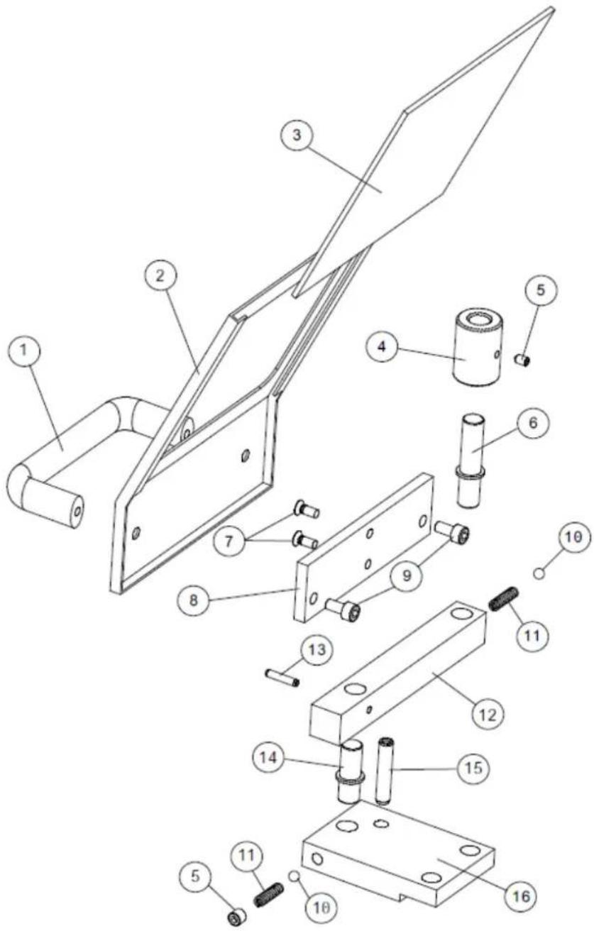 Holzmann ED1500KDIG - Tool post guard - 1