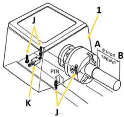 Holzmann ED1500KDIG - Spindelstock justieren - 1