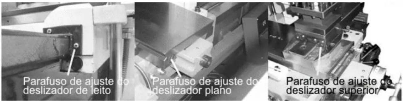 Holzmann ED1500KDIG - Reajustar as barras trapezoidais - 1