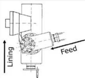 Holzmann ED1500KDIG - Turning short taper with the top slide - 1