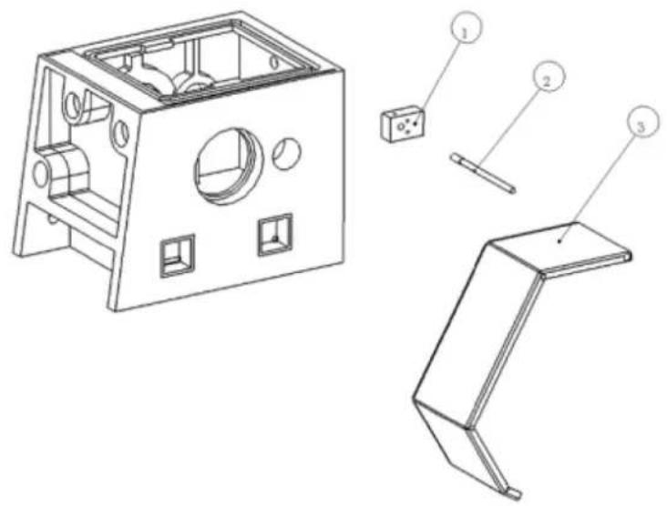 Holzmann ED1500KDIG - Stead assembly - 1