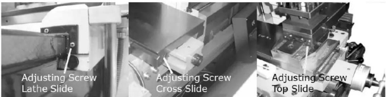 Holzmann ED1500KDIG - Adjusting the taper gibs - 1