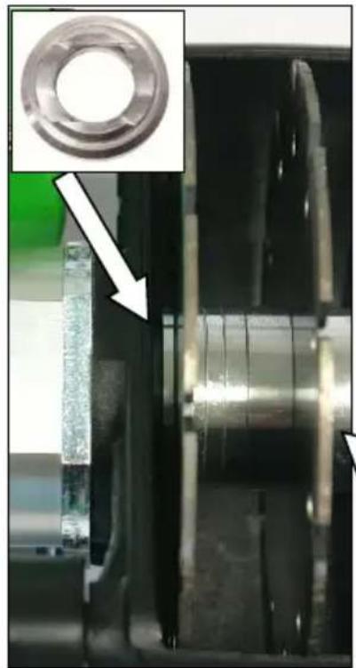 Eibenstock EMF 150.1 P - Groefbreedte bepalen: - 1