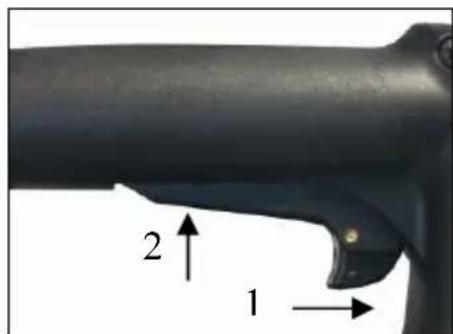 Eibenstock EMF 150.1 P - Aan-/uitschakelen - 1
