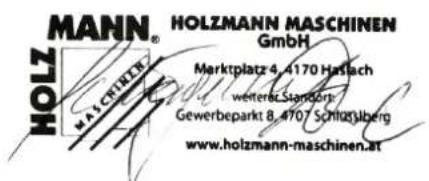 Holzmann OBS100A - HINWEIS - 2