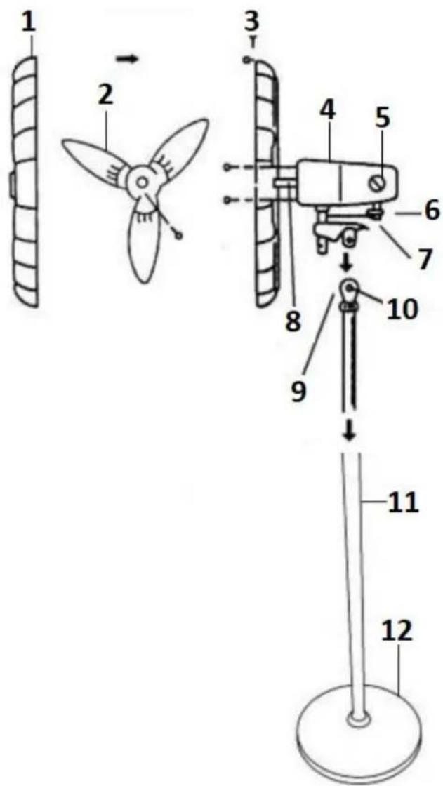 Orbegozo PWS 0167 - DESCRIPCIO I MUNTATGE - 1