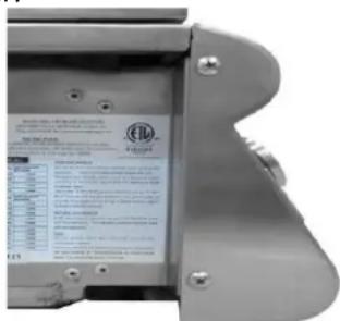 Blaze Outdoor BLZSB2LTE3 - RATING PLATE LOCATION - 1