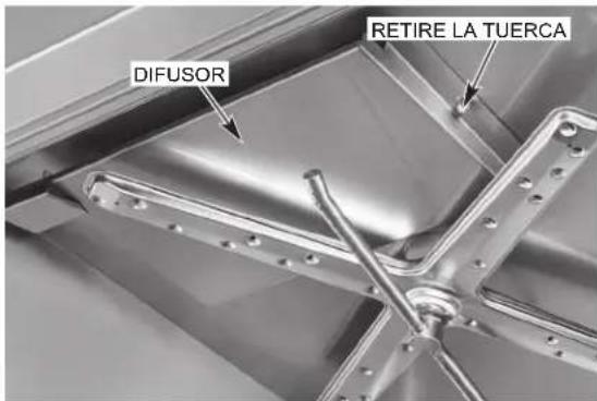 Hobart PW12nADV - LIMPIEZA DE DIFUSORES EN LOS MODELOS PW10N-ADV, PW10N-ADVSW, PW20N-ADV, PW12N-ADV Y PW12N-ADVSW - 1