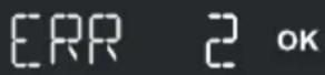 BLANCO CHOICE Icona - Fehlermeldungen auf dem Display ('Errors') - 1