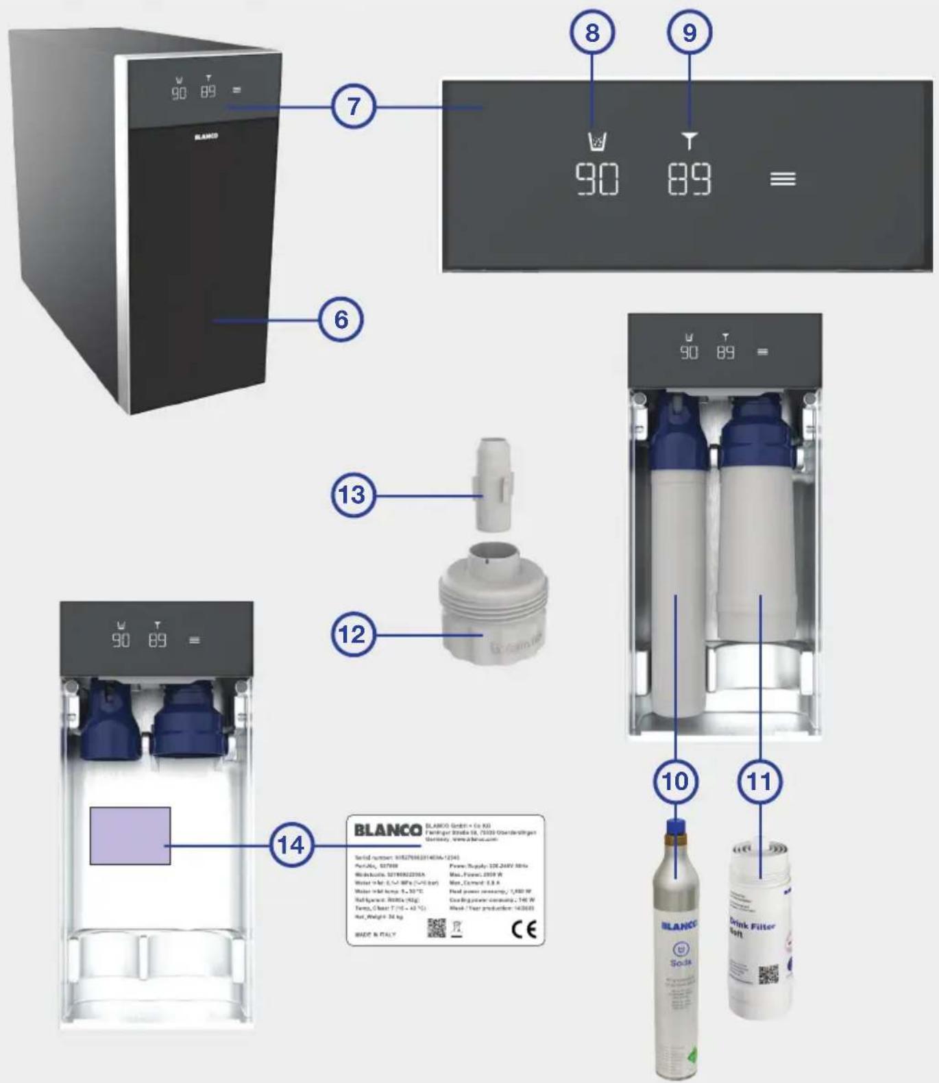 BLANCO CHOICE Icona - Unterschrank-Einheit BLANCO CHOICE.All - 1