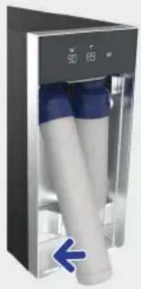 BLANCO CHOICE Icona - Changing CO_2 cylinders - 1