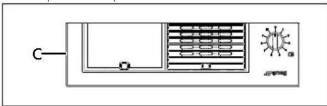 SMEG BBQE12X - Joint du plan de cuisson - 2