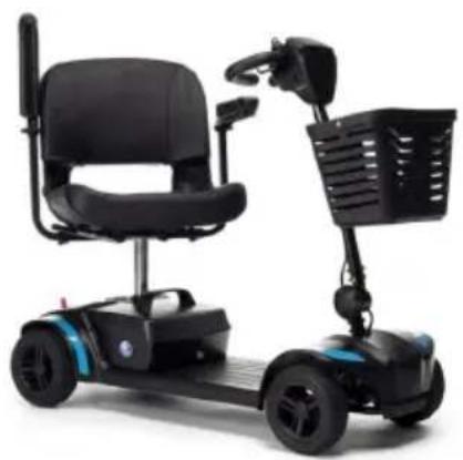 Vermeiren One Air+ Spring - Transfer in/uit de scooter - 1