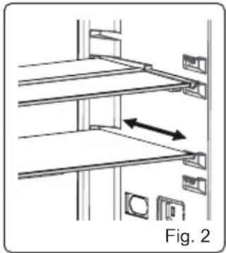 SHARP SJFBA06DTXLEEU - Estante de Cristal Ajustable (En algunos modelos) - 2