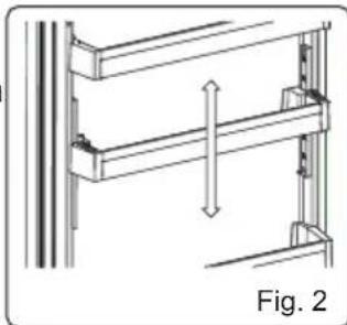 SHARP SJFBA06DTXLEEU - Adjustable Door Shelf (In some models) - 2