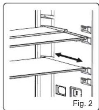 SHARP SJFBA06DTXLEEU - Adjustable Glass Shelf (In some models) - 2