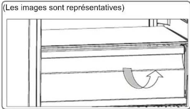 SHARP SJFBA06DTXLEEU - Retrait du compartment Refroidisseur: - 1