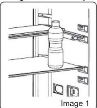 SHARP SJFBA06DTXLEEU - Étagère en verre régiable (Dans certains modèles) - 1