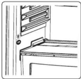 SHARP SJFBA06DTXLEEU - Bewaar het voedsel in het koudste deel van de koelkast. - 2