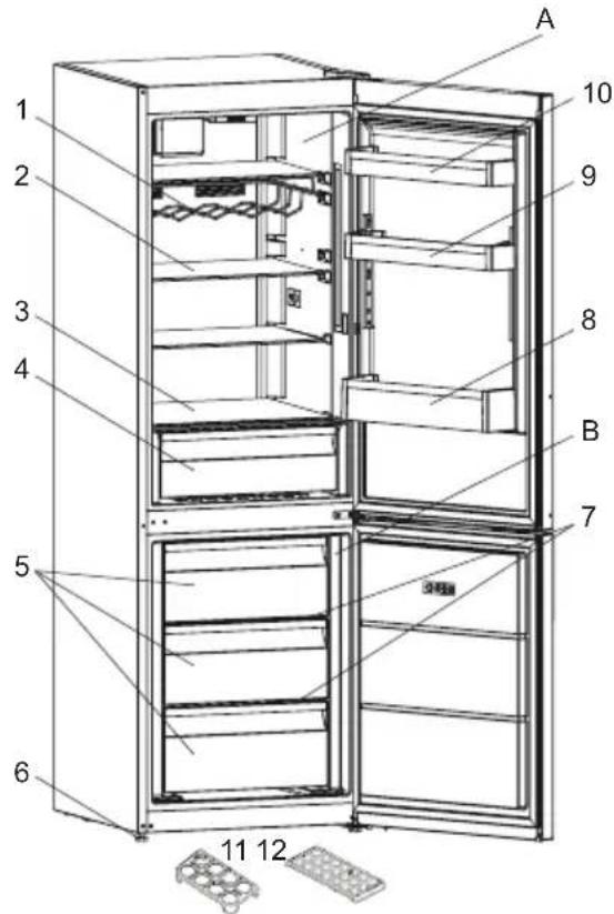 SHARP SJFBA06DTXLEEU - DESCRIPTION OF THE APPLIANCE - 2