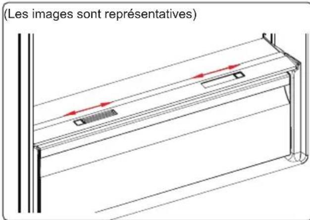 SHARP SJFBA06DTXLEEU - Molette du bac à aliments frais (Sur certains modèles) - 1