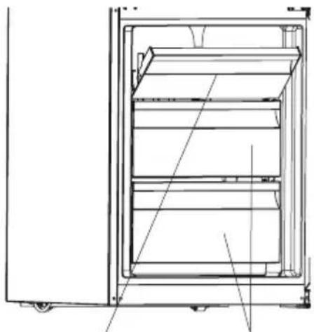 SHARP SJFBA05DTXWEEU - Cassetti del congelatore - 2