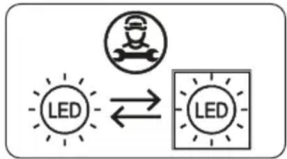 SHARP SJFBA05DTXWEEU - LED-Beleuchtung auswechseln - 2
