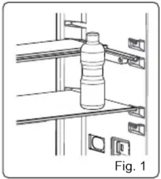 SHARP SJFBA05DTXWEEU - Estante de Cristal Ajustable (En algunos modelos) - 1
