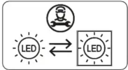 SHARP SJFBA05DTXWEEU - Sostituzione dell'illuminazione LED - 2