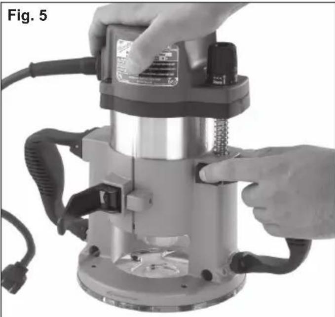 MILWAUKEE HP EVS 561620 - Attaching Collet to Collet Nut - 5