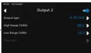 Sauermann SiC320 - Een uitgang configureren - 2