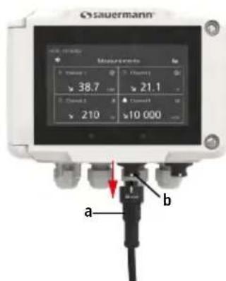 Sauermann SiC320 - Probe connection/disconnection - 3