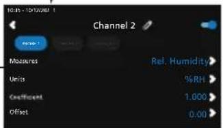 Sauermann SiC320 - Einstellen eines Kanals - 5