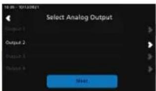 Sauermann SiC320 - Een uitgang configureren - 1