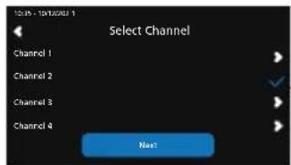 Sauermann SiC320 - Einstellen eines Kanals - 4