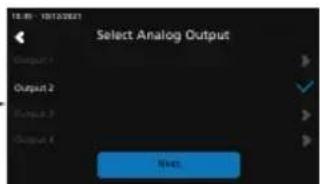 Sauermann SiC320 - Een uitgang configureren - 3