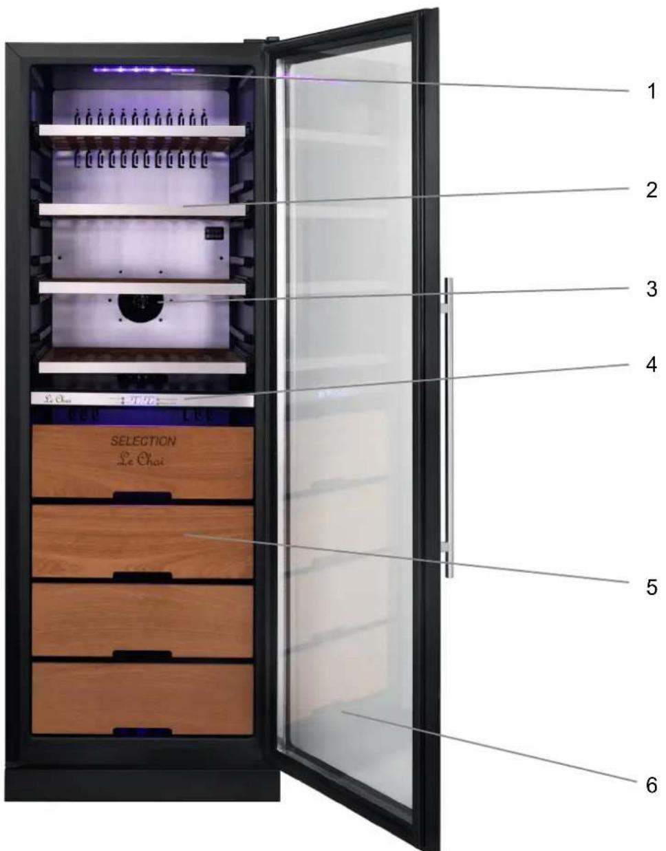 LE CHAI LBN1300TV - INTRODUCING THE WINE CABINET - 1