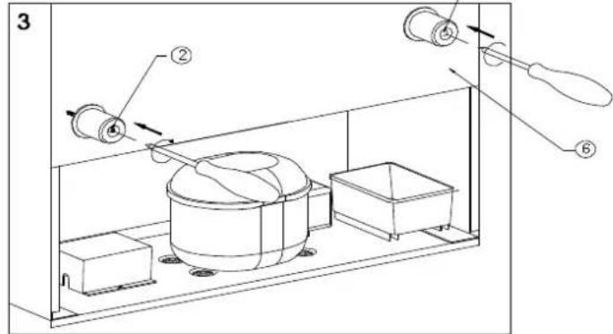 LE CHAI LBN1300TV - Installation of shims - 3
