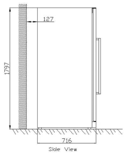 LE CHAI LBN1300TV - Inbouw - 2
