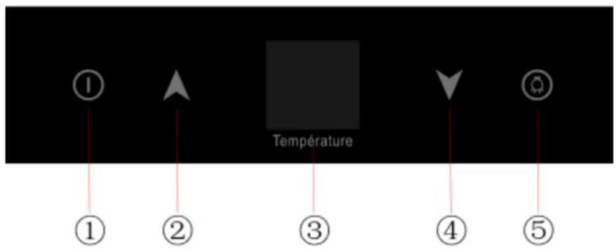 LE CHAI CHROMA 540 - Ajuste de la temperatura - 1
