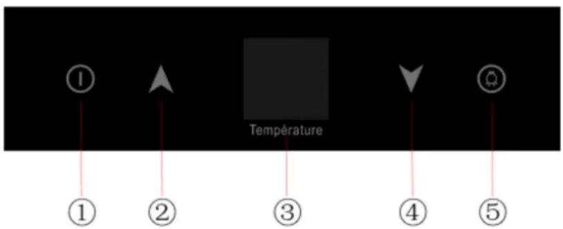 LE CHAI CHROMA 540 - Adjusting the temperature - 1