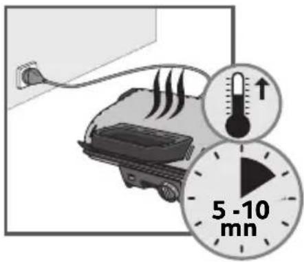 ROWENTA Minute Grill GC2060 - SIGURNOSNE UPUTE VAŽNA UPOZORENJA - 12