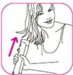 ROWENTA Brush Activ 1000 CF9250 - KIERTOSUUNTA (C) : - 2